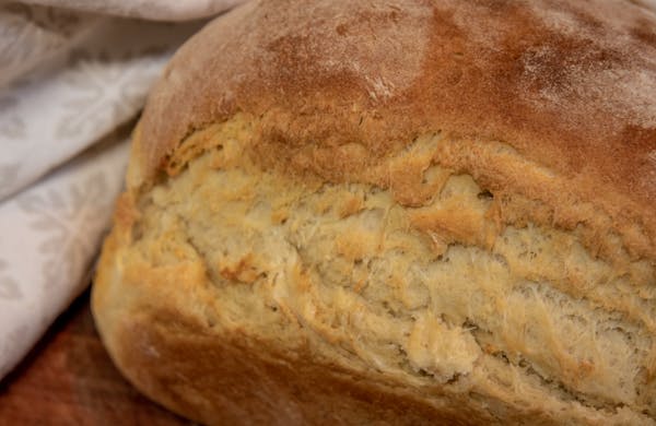 Rustic heritage bread loaf